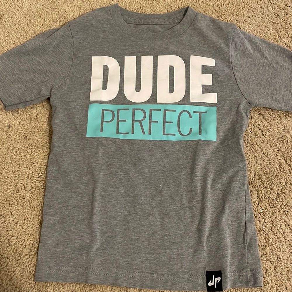 Dude perfect kids shirt